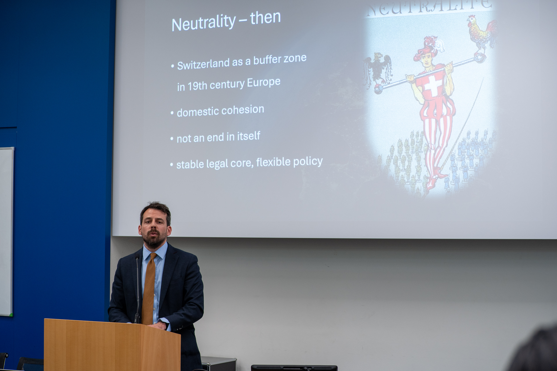 Dr. Joachim Adler: “Swiss neutrality must evolve in order to remain relevant”.